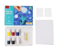 Generico Kit di Pittura marmorizzata per Bambini, Kit Artistico di Pittura marmorizzata | Set di Colori ad Kit per su Marmo | Le Migliori Idee di Giocattoli da per attività per Bambini AG 6 7 8