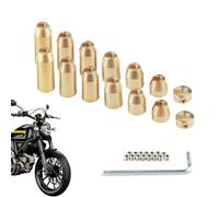Generico Kit di Ricarica Contrappeso - per Ruote per Moto Kit di Sostituzione Raggi per Moto Rivestimento Resistente alla Corrosione | per Una Guida, Bilance per Pneumatici, Officina WeightKit Gara