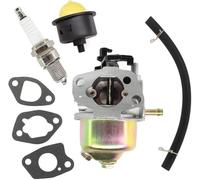 Generico Kit di Riparazione del carburatore del Tosaerba Parti del Motore Guarnizione del carburatore Primer per Motori Hecht Accessori Carburatore