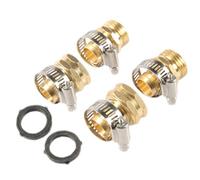 Generico Kit di Riparazione per Manichetta | Adattatore in Antigoccia,Set in per Riparazione Manichetta Acqua | per Casa Barca Prato Esterno Bagno Animali Innaffiamento Lavaggio Auto Irrigazione