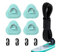 Generico Kit di Riparazione per Paddle Board - Set Impermeabile Resistente da 4 Pezzi | Kit per Riparazione di Barche Gonfiabili,per Sport Acquatici Dinghy Avventura Outdoor Vacanza