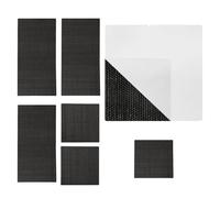 Generico Kit di Riparazione Trampolino - Ripara e Buchi, Set Autoadesivo da 6 Pezzi, 3 Forme Diverse + Forte, Tessuto Sintetico Resistente - per Trampolini Rotondi e Quadrati