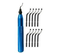 Generico Kit di smussatura Stampante 3D - Set di smussatura robusto Accessorio Finitura dello stampo Progetto di costruzione Resina HVAC Ambiente domestico Spazio di lavoro interno ed esterno Principi