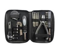 Generico Kit di Utensili Portatile,27 Pezzi per Smontaggio,con Scatola Set di Attrezzi Base - per Manutenzione Casa Cucina Bagno Soggiorno Camera
