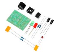 Generico Kit Elettronico Fai da Te 3 Pezzi Timer Ne555, Effetti Luce Lampeggiante Doppio, Resina Epossidica, Stabile per Pratica di Saldatura ed Educazione