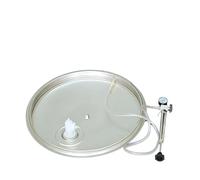 Generico Kit Galleggiante a Camera d'Aria d.60 per Contenitori in Acciaio Vino & Olio con d. fino a 61,5m | Completo di Camera, Galleggiante, Valvola, Pompa e Tubetto