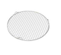 Generico Kit Griglie for Barbecue, Resistente alle Alte Temperature, Multiuso, Spazzola for, Set di tappetini in Rete for Cucina da Esterno per Campeggio all'aperto e Barbecue(Sliver 35cm)