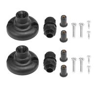 Generico Kit Hardware Base per Montaggio su Tettoia per Kayak - per Canoa per Kayak da Barca | Hardware di Montaggio Completo per Tettoia E Tendalino, Kit di per L'installazione del Parasol