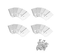 Generico Kit Lame da Taglio for Tosaerba compatibili con Husqvarna Automower/compatibili Gardena Robotic Rasaerba Accessori di Riparazione Lama in Acciaio Inossidabile(Silver)