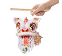 Generico Kit Lanterna Capodanno Lunare, Decorazione Danza Leone - Lanterna Anno Cavallo, per Feste Scuola Ristorante Casa Famiglia Soggiorno Camera da Studio Amanti 'Artigianato B