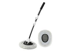 Generico Kit lavapavimenti for spazzole for autolavaggio Manico Lungo telescopico(2PCS Brush)