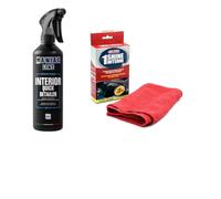 Generico Kit Ma-fra Interior Quick Detailer - Maniac Line for Car Detailing 500 ML Pulisce e Rinnova Le Superfici Interne dell'Auto + Panno 1 Shine per Interni Auto