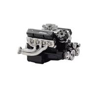 Genérico Kit Modello Motore - Cison V8 Costruisci il Proprio STEM, Giocattolo Esperimento Scienze Fisiche Adulti, Casa | Per Hobby Mostra Educazione Aula Laboratorio Compleanno Collezionista