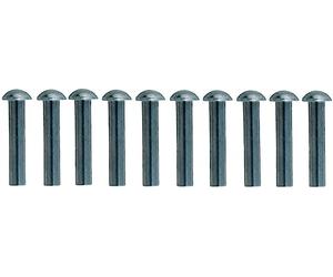 Generico Kit n.10 ribattini per strisce pedana Vespa PX Special Primavera Sprint ET3 - CI1357