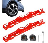 Generico Kit per Allineamento Ruote Auto | Placche Regolazione Convergenza,Piastre Rinforzate Ad Alta Resistenza per Auto E Veicoli Commerciali