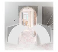 Generico Kit per Arco per Porta in Schiuma, Kit di Modanatura per Arco Interno per Porte - Profilo semicircolare precurvato in Schiuma per corridoi e ingressi - Kit Arco