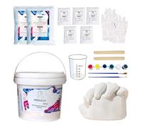 Generico Kit Per Calco Della Mano | Arredo Casa Realistico Romantico Creativo E Sicuro,Kit Colata Calchi Mani Coppie,Per Natale Compleanno Matrimonio Fidanzamento San Festa Della Mamma Famiglia