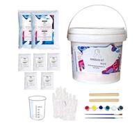 Generico Kit per Calco delle Mani per Coppie | Romantici Realistici E Sicuri Per Feste,Kit Colata Calchi Mani Coppie - Per Natale Matrimonio Fidanzamento San Festa Della Mamma Festa Del Papà