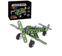 Generico Kit Per Costruzioni Metalliche,Giocattolo Educativo Interattivo - Modello Di Armato In | Per Feste A Casa Bambini Bambine In Età Prescolare Attività Di Gruppo Estate Compleanno E