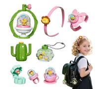 Generico Kit Per Creare Gioielli | Set Giocattolo Ciondoli - Creazione Manuale Di Braccialetti Con Ciondoli E Anelli Per Bambine Gioco Creativo