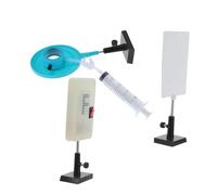 Generico Kit per Esperimenti di Ottica Struttura Stabile con Lente ad Acqua Zoom e Montaggio Semplice per Esperimenti Didattici in Laboratorio Scolastico