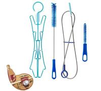 Generico Kit per la Pulizia a Borsa per l'idratazione,Spazzola per la Pulizia a Borsa per l'idratazione,Set per la a Bottiglia d'Acqua per Il Ciclismo del Serbatoio 'Acqua - Prodotti per la a b