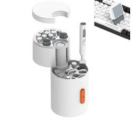 Generico Kit Per La Pulizia Della Tastiera | 21 in 1 Strumento di Pulizia,Aspiratore Per Tastiera - Per Telefono, Laptop, Scrivania, Elettronica, Lente Della Fotocamera, Altoparlante, Dispositivo
