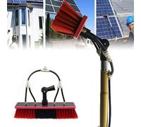 Generico Kit per la Pulizia delle finestre con Asta ad Acqua da 24 Piedi - Pulitore Estensibile per tetti di verande, Pannelli fotovoltaici e solari - Soluzione di Pulizia Professionale da 7,2 m