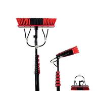 Generico Kit per la Pulizia di Pannelli solari e finestre da 36 Piedi - Strumento Professionale per la Pulizia dei vetri con Tubo da 20 m per tetti di Case, Auto e verande - Soluzione efficiente e Fa