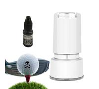 Generico Kit per Marcare Palline da Golf - Impermeabile Unico per Palline da Golf | Divertenti Creativi per Timbri con Pennarelli Impermeabili, Strumento Riutilizzabile con Pennarelli A Lunga