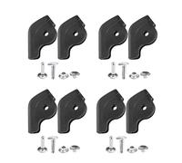 Generico Kit per riparazione scarpe - Set di forniture per la cura delle scarpe 3,8x2,3 cm, protezioni per occhielli per, cuscinetti antiabrasione per la manutenzione delle calzature, per