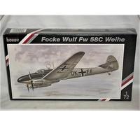 Generico KIT PLASTICA AEREO MILITARE 1/72 ROCKE WULF FW 58C WEIHE -SPECIAL- -HOBBY- SH72077