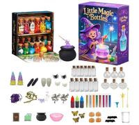 Generico Kit Pozioni Magiche per Bambini - Giocattolo Per La Creazione Di Pozioni | Attività Educativa Pratica e Gioco a Tema Fantasy per Scuola Aula Cortile Asilo e Casa