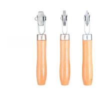 Generico Kit Ripara Pneumatici Auto Rullo Compattatore per Pneumatici 3 Pezzi e Strumento per Tappi per Adatto a Riparazione Gomme Tubeless