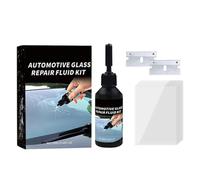 Generico Kit Riparazione Parabrezza per Crepe,Kit Riparazione Auto con Liquido Trasparente | Soluzione Rapida per Fermare Diffusione Crepe da Garage Strada Officina