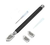 Generico Kit taglierina for Vetro da 2 mm-20 mm, utensile Taglio con avanzamento e Compatibile Piastrelle a Specchio