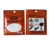 Generico Kit Toppe per tettuccio, Kit di Riparazione Toppe gonfiabili,Kit di autoadesive Impermeabili da 10 Pezzi - di Riparazione Resistente agli Agenti atmosferici per Case gonfiabili, galleggianti