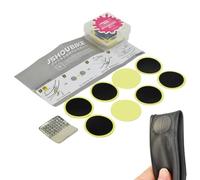 Generico Kit Toppe per Tubi per Bici - Kit Multiuso per Riparazione Pneumatici, Set Senza Colla, Portatile Interna compatta per Bicicletta Inclusa | Soluzione in di Lunga Durata per l'uso in gom