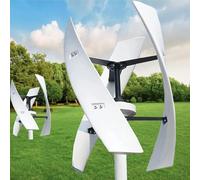 Generico Kit turbina eolica Veal Axis da 20000 W per Uso Domestico - Completa di regolatore e Inverter di Rete, Soluzione di energia rinnovabile ad Alta efficienza per Una Produzione di energia ecolo