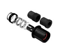Generico Kit Upgrade Ratchet LN 18T 36T 54T per mozzo Posteriore 370 | Corpo ruota libera HG con strumenti, 11 velocita, conversione di ricambio a 3 nottolini