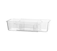 Generico Kitchen Drawer Organizer, Retractable Pull-Out Home Organizer, 10.63~15.16×5.71×3.74In Mounted Closet Storage System, Cosmetic Storage Bin, for Stationery, Household Management