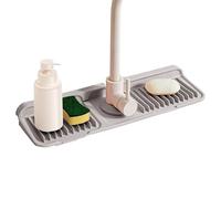 Genérico Kitchen Faucet Mat Sink Splash Guard, Kitchen Faucet Mat Water Catcher, RV Washbasin Protector, Quick-Drying Cuttable Water Drainage Pad For Home Bar Washbasin RV Laundry Room Coffee Station