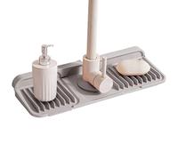 Generico Kitchen Faucet Mat Sink Splash Guard, Kitchen Faucet Mat Water Catcher, RV Washbasin Protector, Quick-Drying Cuttable Water Drainage Pad for Home Bar Washbasin RV Laundry Room Coffee Station