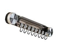 Generico Kitchen Rack, Suction Cup Hook Rail, Acrylic Utensil Holder, Removable Wall Mount Bar, Waterproof Bathroom Hanger, Closet Organizer, Multi Tool for Spa Entryway Locker