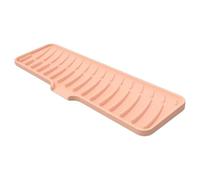 Generico Kitchen Sink Splash Guard - 42x10x1.3cm Faucet Splash Guard, Easy To Clean Sink Mats, Silicone Draining Mat | Multipurpose Faucet Drainer Pad, Sponge Holder for Kitchen Counter And Bathroom