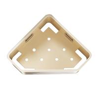 Genérico Kitchen Sponge Holder - 18 x 13,5 x 7,5 cm Rustproof Adhesive Organizer, Removable Sink | Home Bathroom Counter Storage | Apartment Hotel Countertop Sponge Rack For Dishwashing Accessories