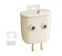 Generico Kitchen Trash Can - Covered Waste Bin for Bathroom Bedroom RV, Cute Basket with Eyes and Legs Decoration, Small Garbage Container for Under Sink Home Wall Organization, 19l, 13i