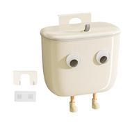 Generico Kitchen Trash Can - Decorative Waste Bin for Home, Fun Eyes Legs with Sturdy Design, Under Sink for Bathroom, Kitchen, Bedroom, Scrap Disposal, Lightweight Durable, RV, Office Use, 9L, 13L