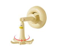 Genérico Kitchen Utensils Holder -360 Degree Household Suction Cup Six Claw Fish Storage Rack,Under Cabinet Tools Hanger Organizer Hook,cartoon Style Punch Free Small Hanging Rack