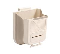Genérico Kitchen Waste Bins - ABS, pieghevole Storage For Garbage, Cabinet Door Friendly | Moisture-Resistant, No-Drilling Waste Can For Laundry Kitchen Bedroom Office Sink Cabinet Countertop
